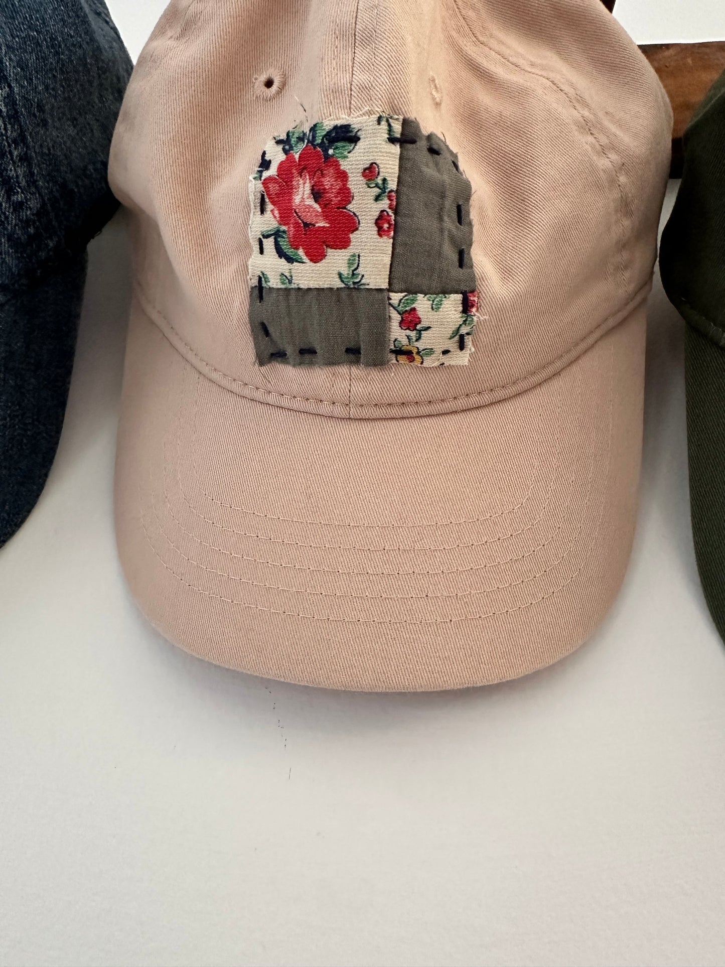 Tan Quilt Piece Hat